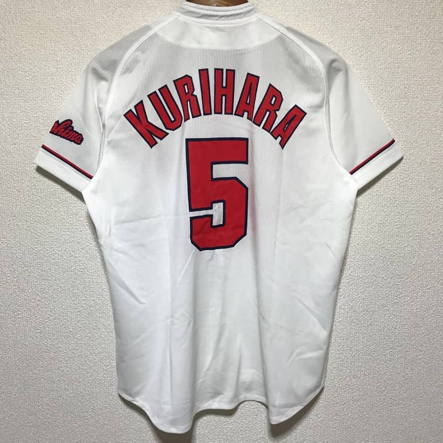 広島カープ　ユニフォーム　５　栗原　M Amazon.co.jp: 古着広島東洋カープ栗原健太選手#5レプリカ